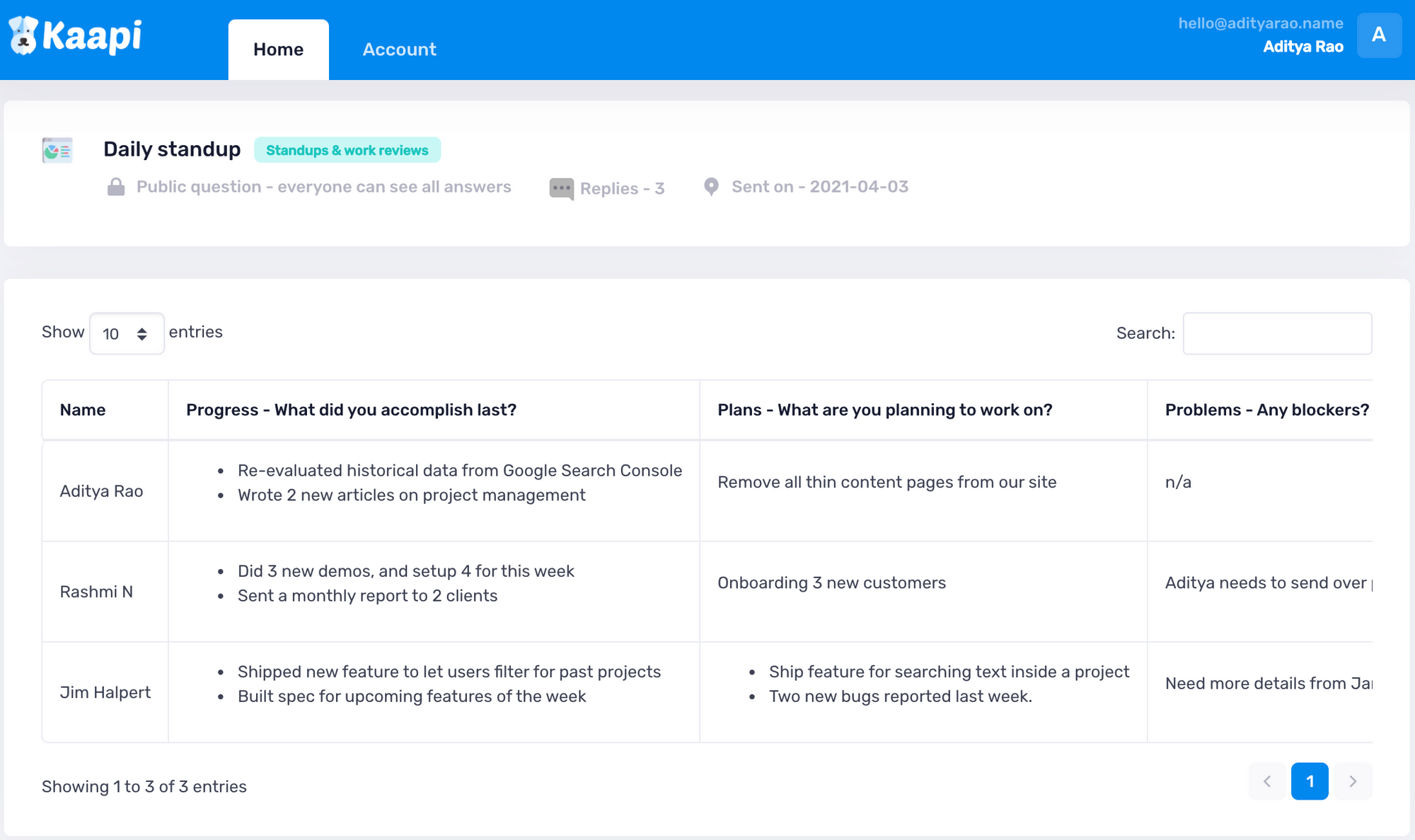 Daily Scrum Meeting Template Template free Download 